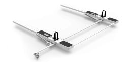 Drop Down HD Aluminum Ladder Rack - High Roof Transit, NV, Sprinter, ProMaster (1 of 2) (NOT SOLD INDIVIDUALLY)